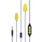 Plugfones Plugfones Guardian Plus 29 dB Nylon/Silicone/Soft Foam 3.5 MM Jack Earplugs/Earphones w/Mic Yellow 1 PGP-UY - alternate 1